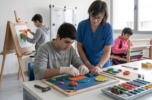 Laboratorio creativo del Centro Socio-Educativo